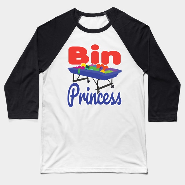 Bin Princess Baseball T-Shirt by jw608